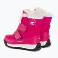 Śniegowce dziecięce Sorel Whitney II Strap cactus pink/black 3