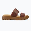 Klapki damskie Timberland Clairemont Way dark red full grain 2