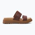 Klapki damskie Timberland Clairemont Way dark red full grain 9