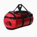 Torba podróżna The North Face Base Camp Duffel M 71 l red/black