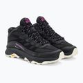 Buty turystyczne damskie Merrell Moab Speed Mid GTX black 4