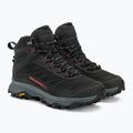 Buty turystyczne męskie Merrell Moab Speed Thermo Spike Mid WP black 4