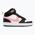 Buty dziecięce Nike Court Borough Mid 2 black/sunset pulse/white 2