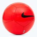 Piłka do piłki nożnej Nike Pitch Team bright crimson/black rozmiar 3 2