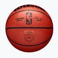 Piłka do koszykówki Wilson NBA Authentic Indoor orange rozmiar 7 6