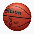Piłka do koszykówki Wilson NBA Authentic Indoor Outdoor orange rozmiar 5 3