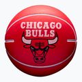 Piłka Super Mini Wilson NBA Dribbler Chicago Bulls red