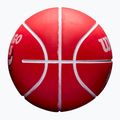 Piłka Super Mini Wilson NBA Dribbler Chicago Bulls red 3