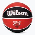 Piłka do koszykówki Wilson NBA Team Tribute Chicago Bulls red rozmiar 7