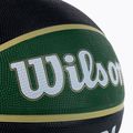Piłka do koszykówki Wilson NBA Team Tribute Milwaukee Bucks green rozmiar 7 4