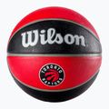 Piłka do koszykówki Wilson NBA Team Tribute Toronto Raptors red rozmiar 7