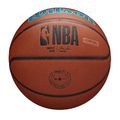 Piłka do koszykówki Wilson NBA Team Alliance Charlotte Hornets brown rozmiar 7 4