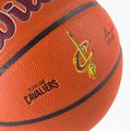 Piłka do koszykówki Wilson NBA Team Alliance Cleveland Cavaliers brown rozmiar 7 3