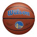 Piłka do koszykówki Wilson NBA Team Alliance Golden State Warriors brown rozmiar 7
