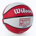 Piłka do koszykówki dziecięca Wilson NBA Team Retro Mini Portland Trail Blazers red rozmiar 3 2