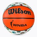 Piłka do koszykówki Wilson WNBA All Team orange rozmiar 6