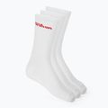 Skarpety Wilson Crew Logo 3 pary bright white