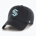 Czapka z daszkiem 47 Brand NHL Seattle Kraken CLEAN UP black