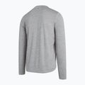 Longsleeve do biegania męski Saucony Stopwatch light grey heather 2