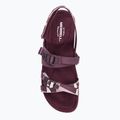Sandały damskie Merrell District 3 Backstrap Web burgundy 6