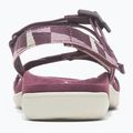 Sandały damskie Merrell District 3 Backstrap Web burgundy 7