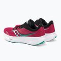 Buty do biegania damskie Saucony Ride 16 rose/black 3