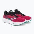 Buty do biegania damskie Saucony Ride 16 rose/black 4