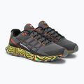 Buty do biegania męskie Merrell Fly Moab Flight rock/orange 5