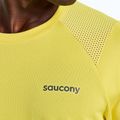 Koszulka do biegania męska Saucony Elevate sulphur 3