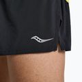 Spodenki do biegania męskie Saucony Outpace 2.5" Split Short black 3