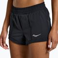 Spodenki do biegania damskie Saucony Outpace 2.5" Split Short black 3