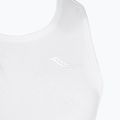 Koszulka do biegania męska Saucony Stopwatch Singlet white 3