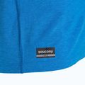 Koszulka do biegania męska Saucony Stopwatch cobalt heather 3