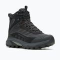 Buty turystyczne męskie Merrell Moab Speed 2 Thermo Mid Wp triple black 8