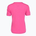 Koszulka do biegania damska Saucony Stopwatch SS fuchsia heather 2