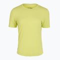 Koszulka do biegania damska Saucony Stopwatch SS sunny lime heather