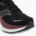 Buty do biegania męskie Saucony Hurricane 25 black/crimson 7