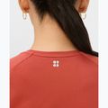 Koszulka do jogi damska Sweaty Betty Athlete Crop Seamless Workout terrazzo red 5