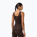 Koszulka do jogi damska Sweaty Betty Seamless Ruched Tank espresso brown 2