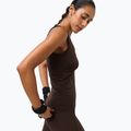 Koszulka do jogi damska Sweaty Betty Seamless Ruched Tank espresso brown 4