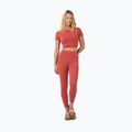 Koszulka do jogi damska Sweaty Betty All Day Wrap terrazzo red 2