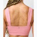 Biustonosz treningowy Sweaty Betty Ultimate Studio Ruched dark deco pink 4