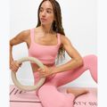 Biustonosz treningowy Sweaty Betty Ultimate Studio Ruched dark deco pink 5