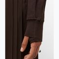 Bluza damska Sweaty Betty After Class Yoke Crop espresso brown 5