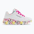 Buty SKECHERS JGoldcrown Uno Lite Lovely Luv white/multi 2