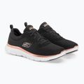 Buty damskie SKECHERS Flex Appeal 4.0 Brilliant View black/rose gold 5