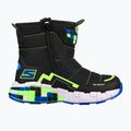 Śniegowce dziecięce SKECHERS Mega-Craft Cuboforce black/blue/lime 2