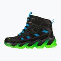 Buty dziecięce SKECHERS Mega-Surge Flash Breeze black/blue/lime 10