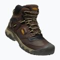 Buty trekkingowe męskie KEEN Ridge Flex Mid WP coffee bean/keen yellow 11