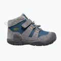 Buty dziecięce KEEN Knotch Chukka steel grey/blue wing teal
